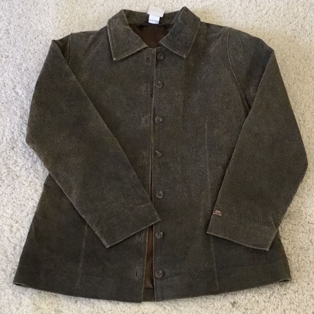 Lili Gaufrette France Girls Kids Brown Jacket 10 Brand New